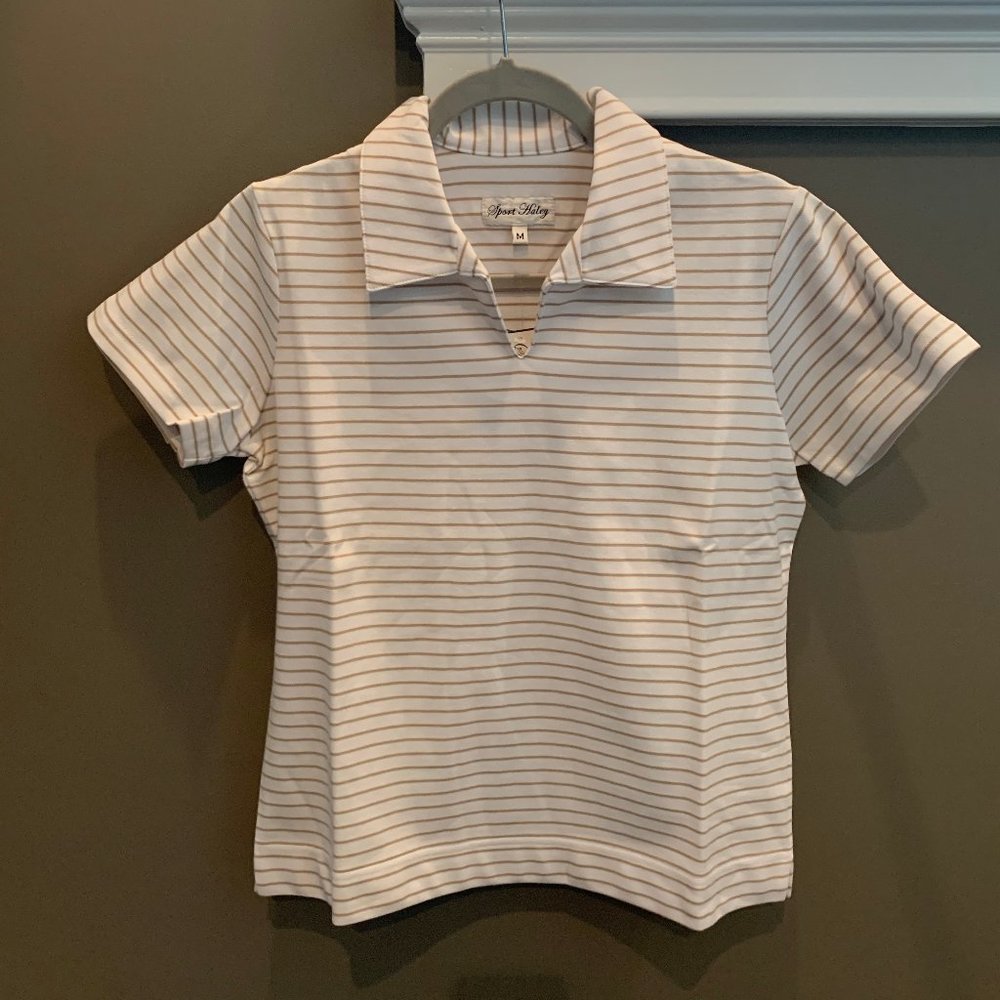 NWT Sport Haley Women's SS Golf Polo Size M